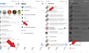 Jak cofnąć archiwizację rozmowy na Messengerze? Zobacz, czy można odzyskać usuniętą konwersację na Messengerze, przechodząc do archiwum.