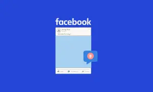 Ikona kosza na śmieci w dymku sugeruje, jak przywrócić komentarze na Facebooku po ich usunięciu.