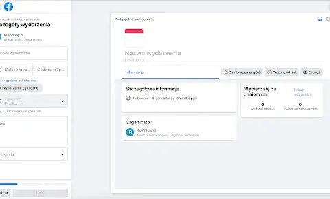 Jak utworzyć wydarzenie na Facebooku jako strona i przyciągnąć uczestników