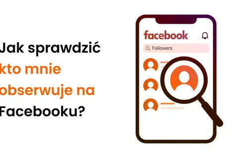 Jak sprawdzić, kto mnie obserwuje na Facebooku? Ikona lupy powiększa profil.