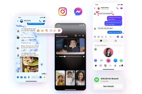 Zaktualizuj Messengera, aby wysyłać GIF-y, oglądać filmy i udostępniać zdjęcia.