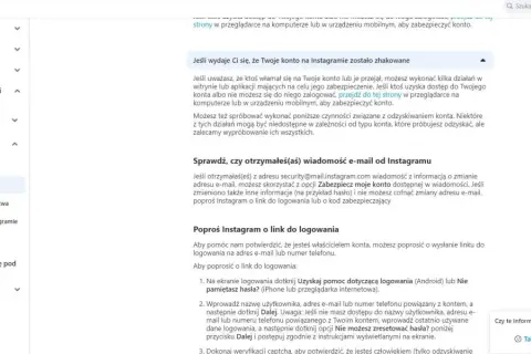Jak odzyskać konto na Instagramie bez maila i nr telefonu? Instrukcja krok po kroku, gdy konto zostało zhakowane.