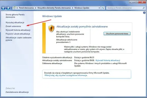 Jak usunąć pobrane aktualizacje Windows 7 i przywrócić sprawność systemu