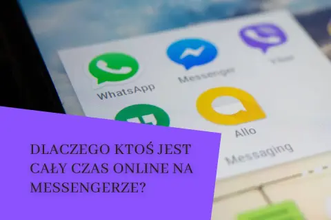 Ikony aplikacji, w tym Messenger. Czy aktywność na Messengerze jest wiarygodna?