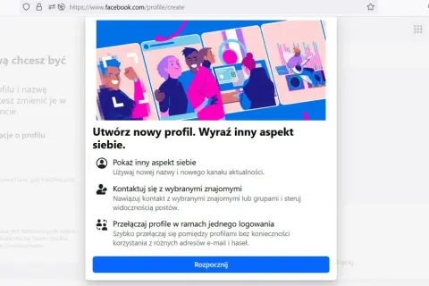 Chcesz wiedzieć, jak utworzyć drugi profil na Facebooku? Strona pozwala na stworzenie nowego profilu, aby wyrazić inną stronę siebie.
