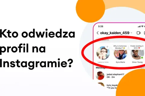 Czy na Instagramie widać kto odwiedza profil? Na ekranie telefonu widzimy listę osób, które mogą być zainteresowane Twoim profilem, w tym Kyra Marie i Drew Young.