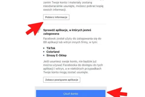 Jak zamknąć Facebooka na zawsze i uniknąć utraty danych