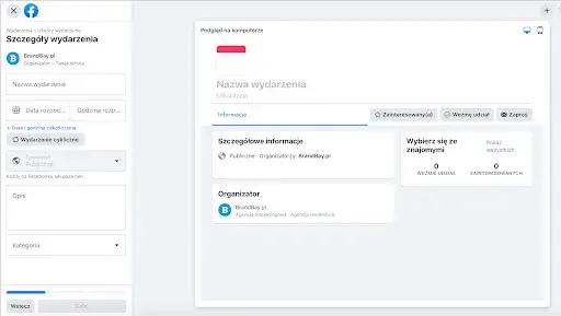 Jak utworzyć wydarzenie na Facebooku jako strona i przyciągnąć uczestników
