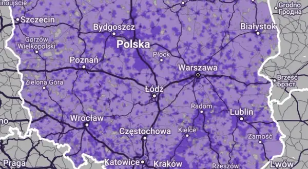 Która sieć ma największy zasięg internetu? Sprawdź, kto wygrywa w Polsce