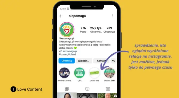 Sprawdzenie, kto oglądał wyróżnione relacje na Instagramie, jest możliwe, jednak tylko do pewnego czasu.