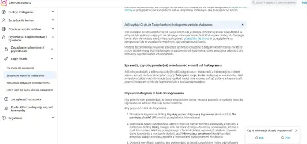 Jak odzyskać konto na Instagramie bez maila i nr telefonu? Instrukcja krok po kroku, gdy konto zostało zhakowane.