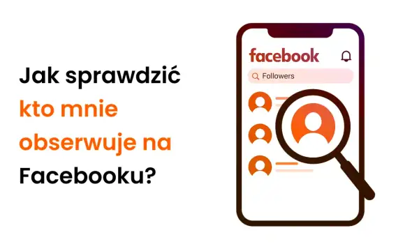 Jak sprawdzić relacje na FB? Ikona lupy na liście obserwujących na ekranie telefonu.